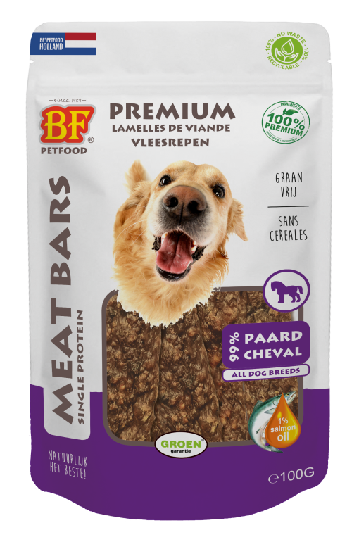BF Petfood MEAT BARS PAARD