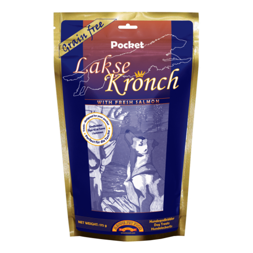Lakse Kronch "Pocket" Zalmsnacks voor honden