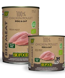 BIOFOOD Organic 100% Kip - hond en kat