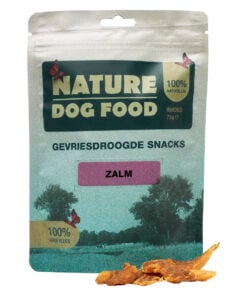 Nature Dog Food Gevriesdroogde Honden- en kattensnacks 100% Zalm
