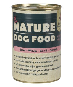 Nature Dog Food Natvoer - Zalm, witvis, eend en garnaal