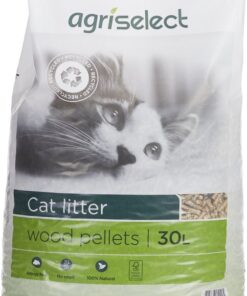Kattenbakvulling Houtkorrels AGRISELECT - 30L